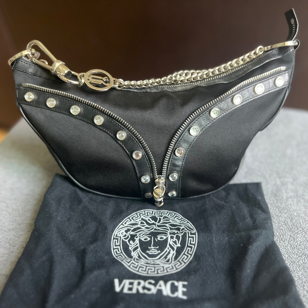 Bolsa Versace Biker Bag